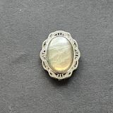  Charm đính đá - Labradorite Hắc nguyệt quang 