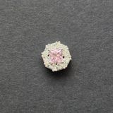  Charm đồng - charm hộp đa giác 