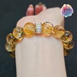  Vòng đá trơn - Honey Citrine 