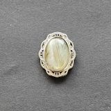  Charm đính đá - Labradorite Hắc nguyệt quang 