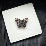  Điêu khắc đá - Hồ điệp Rhodonite 