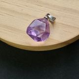  Mặt dây - Thạch anh tím giác 