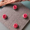 Charm đính đá - Hoa hồng chu sa Cinnabar
