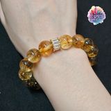  Vòng đá trơn - Honey Citrine 