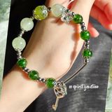  Vòng thiết kế - Diopside Greenlace Prehnite 