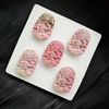 Điêu khắc đá - Thẻ bài rồng Rhodonite