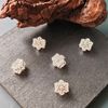Charm đồng - Charm hộp hoa tuyết