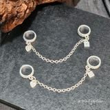  Charm đồng - Charm dây Cơ rô 