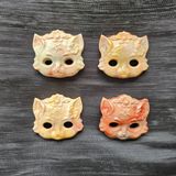  Điêu khắc đá - Mặt nạ mèo nhỏ 