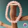 Vòng đá trơn - Vòng Thạch anh hồng bánh xe
