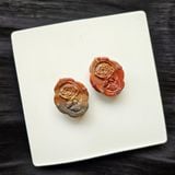  Điêu khắc đá - Thẻ bài hoa hồng Alashan 