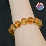  Vòng đá trơn - Honey Citrine 