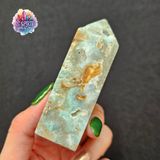  Trụ đá - Larimar thô 