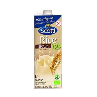  Sữa gạo nâu hữu cơ Riso Scotti 1 lít 