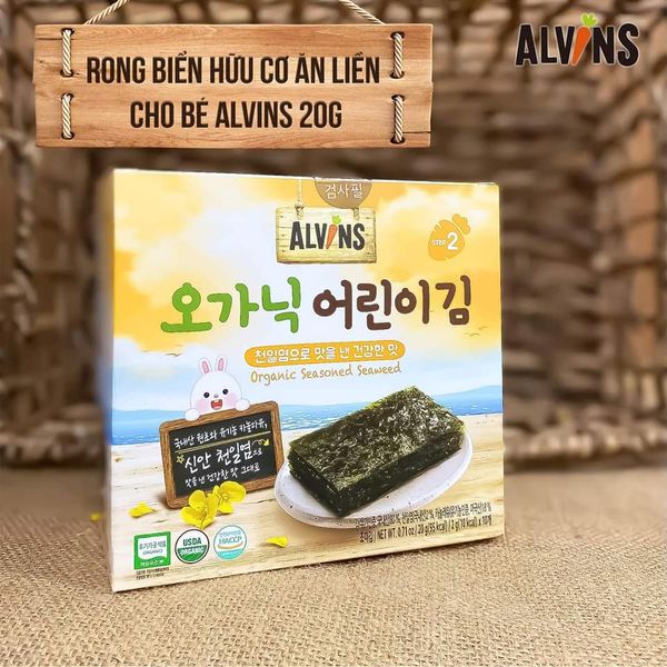  Rong biển hữu cơ tách muối Alvins 