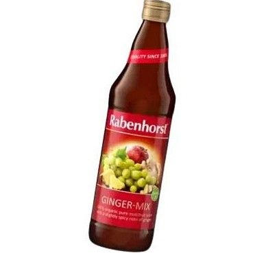  Nước ép hỗn hợp ginger mix hữu cơ Rabenhorst 750ml 