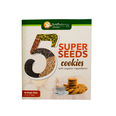  Bánh quy 5 loại hạt Health Paradise 180g 
