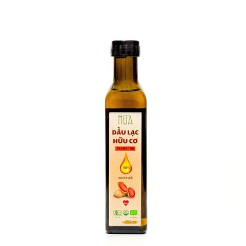  Dầu lạc hữu cơ Mùa 250ml 