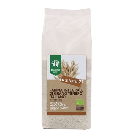  Bột mì nguyên cám hữu cơ Probios 1kg 
