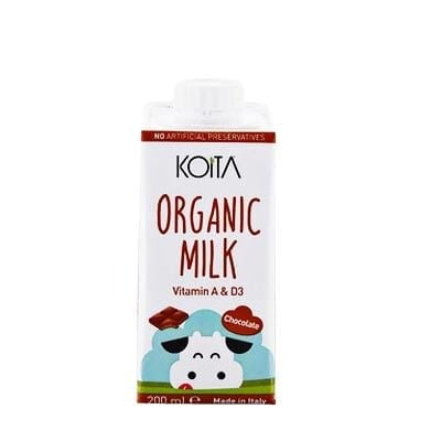  Sữa bò hữu cơ vị socola Koita 200ml 