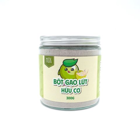  Bột gạo lứt hữu cơ Mùa 300gr 