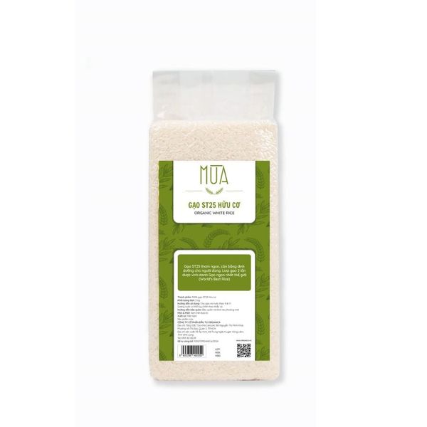  Gạo ST25 hữu cơ Mùa 5KG 