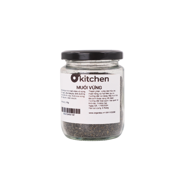  Muối vừng Okitchen 100gr 