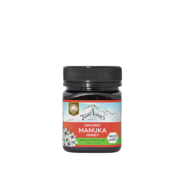  Mật ong Manuka hữu cơ TranzAlpine MG 400+ (250g) 