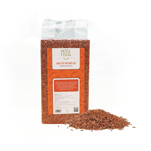  Gạo Lứt Đỏ hữu cơ Mùa 2kg 