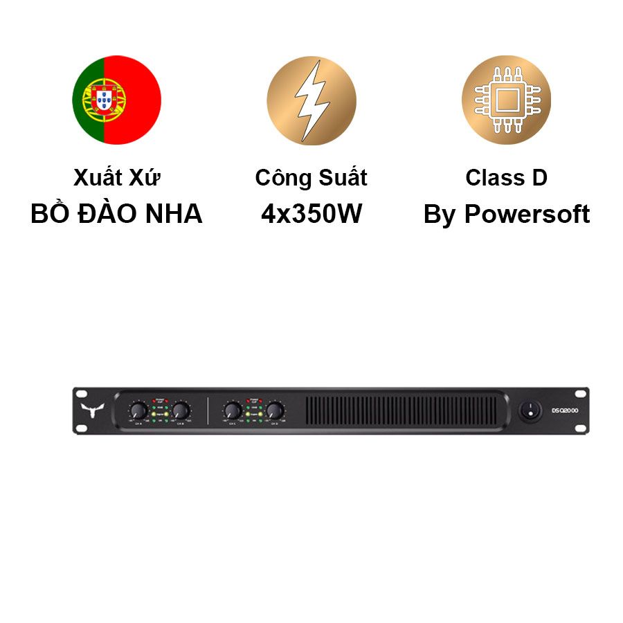  Ampli MOOSE DQ2000 