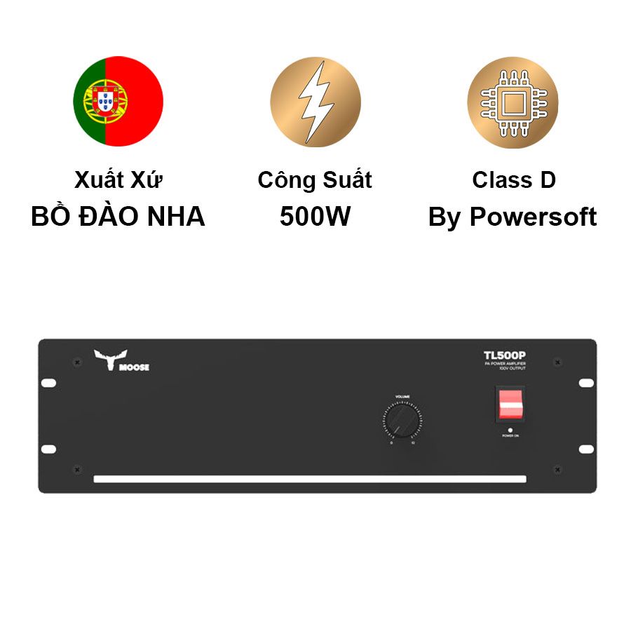 Cục Đẩy Công Suất MOOSE TL500P