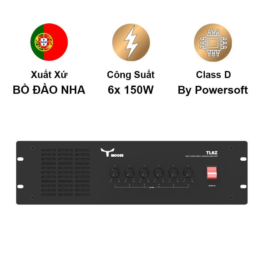  Ampli MOOSE TL6ZT 