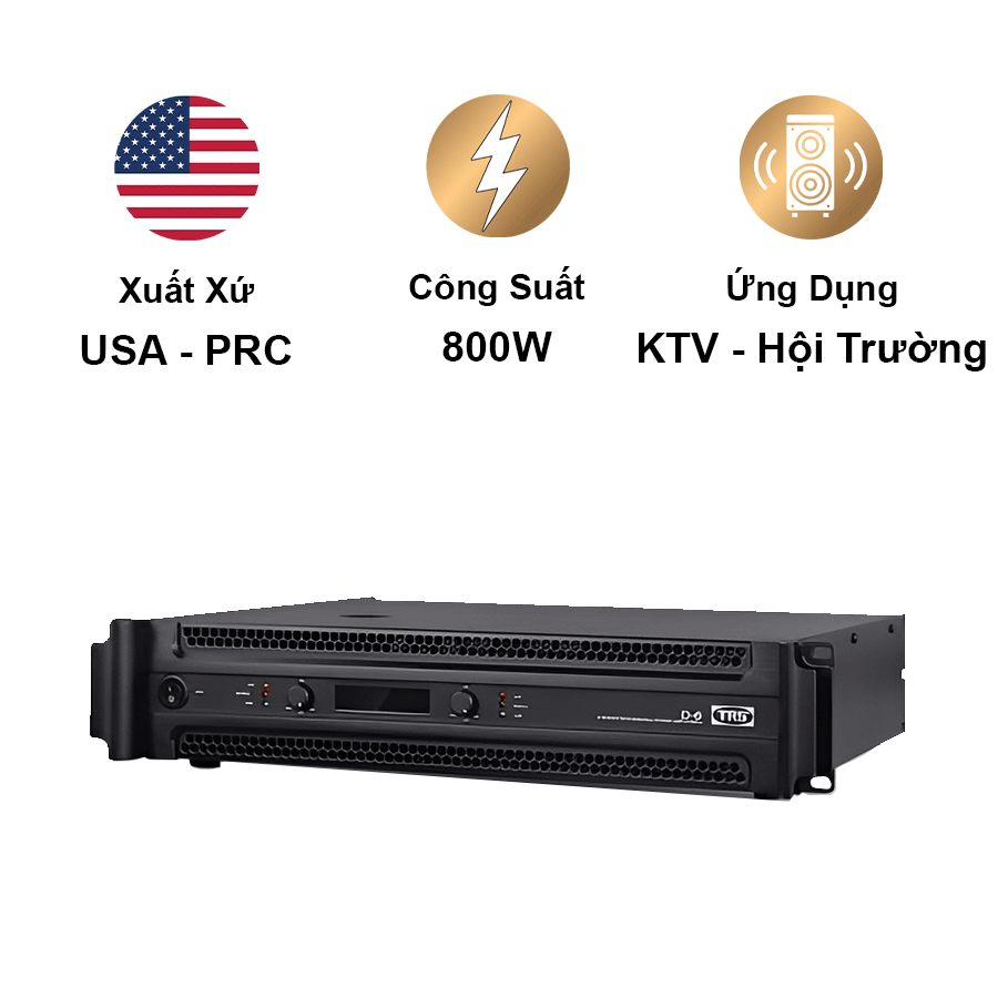 Cục Đẩy Công Suất TRS D-8