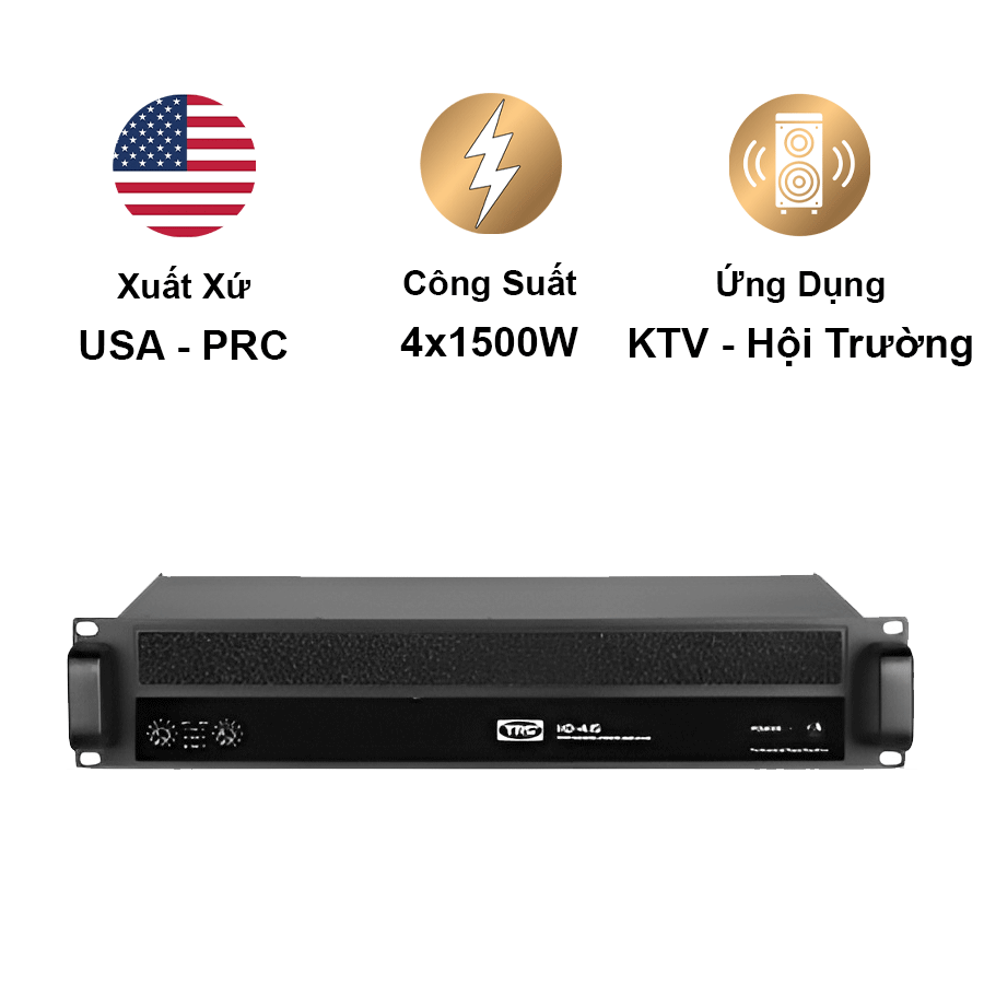 Cục Đẩy Công Suất TRS HD-4.15
