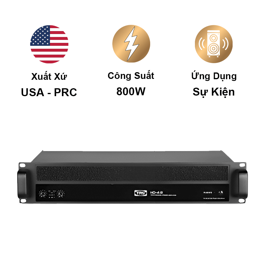 Cục Đẩy Công Suất TRS HD-4.8