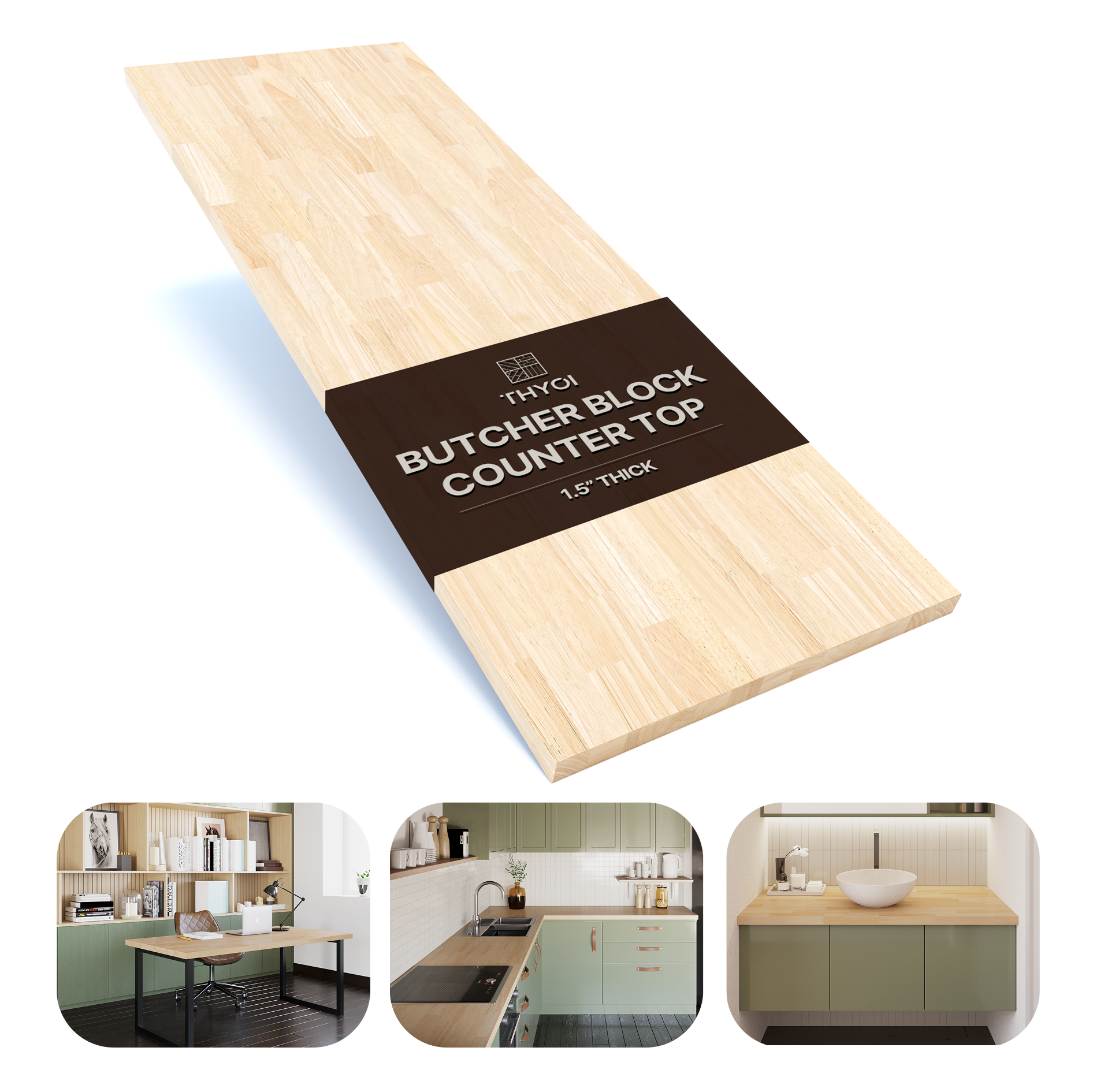  Butcherblock Counter Top 