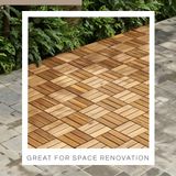  Deck Tile - Checker Pattern - Round Joints 