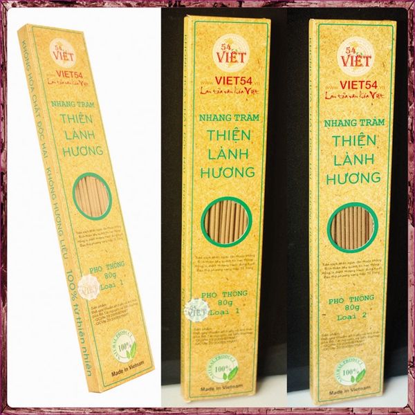 Nhang Trầm Thiện Lành Hương – Phổ Thông Loại 2 – 80g