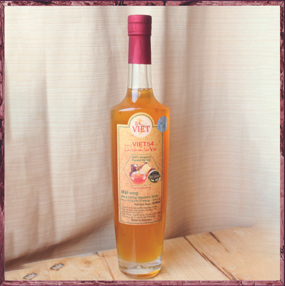 Mật Ong Rừng Nguyên Sinh Kon Ka Kinh/KBang – Gia Lai – Chai 520ml