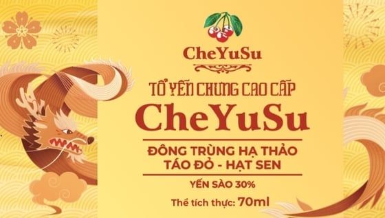 CHEYUSU - YẾN CHƯNG ĐÔNG TRÙNG HẠ THẢO - TÁO ĐỎ - HẠT SEN
