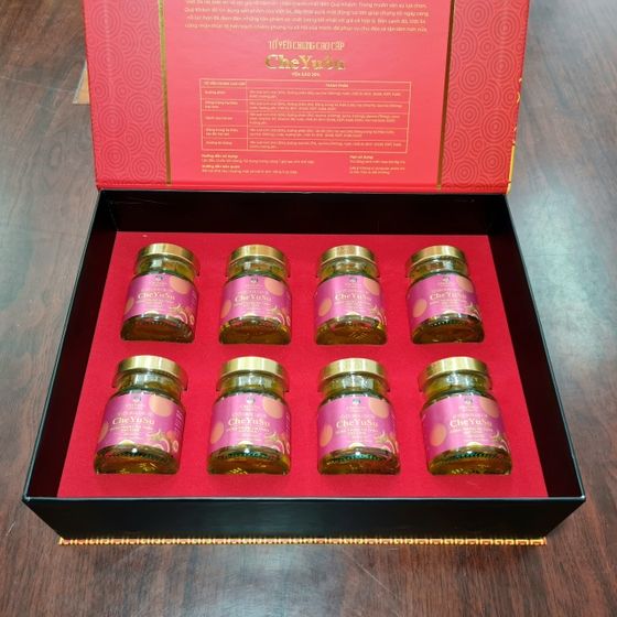 TỔ YẾN CHƯNG CAO CẤP CHEYUSU ĐÔNG TRÙNG HẠ THẢO, HẠT CHIA - CHAI 70ML