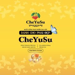 CHEYUSU COLLAGEN ĐÔNG TRÙNG HẠ THẢO - HỘP 10 CHAI - 50ml
