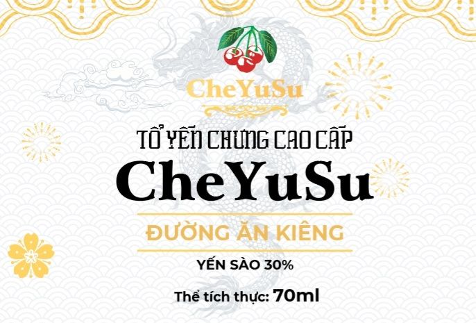CHEYUSU - Yến chưng đường ăn kiêng