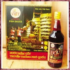 Nước Mắm Cốt (Nhỉ) Phú Quốc 40N – Thùng 6 Chai 520ml