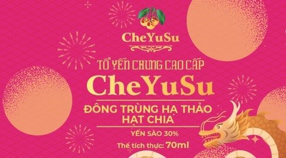 TỔ YẾN CHƯNG CAO CẤP CHEYUSU ĐÔNG TRÙNG HẠ THẢO, HẠT CHIA - CHAI 70ML