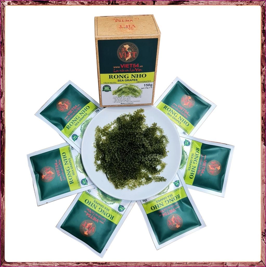 Combo 03 hộp rong nho (150g/hộp)