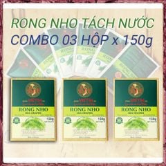 Combo 03 hộp rong nho (150g/hộp)