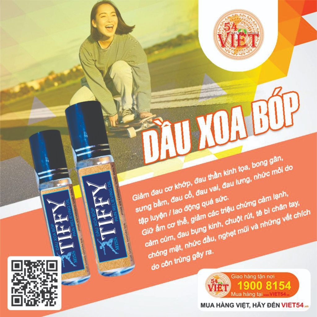 Combo 5 chai dầu xoa bóp