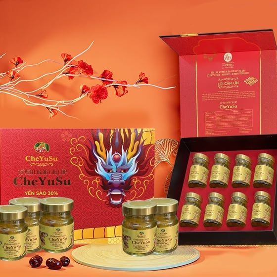 CHEYUSU - YẾN CHƯNG ĐÔNG TRÙNG HẠ THẢO - TÁO ĐỎ - HẠT SEN