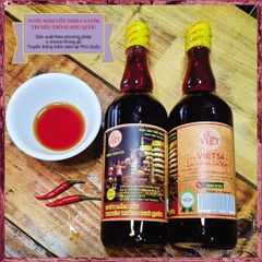 Nước Mắm Cốt (Nhỉ) Phú Quốc 40N – Thùng 6 Chai 520ml